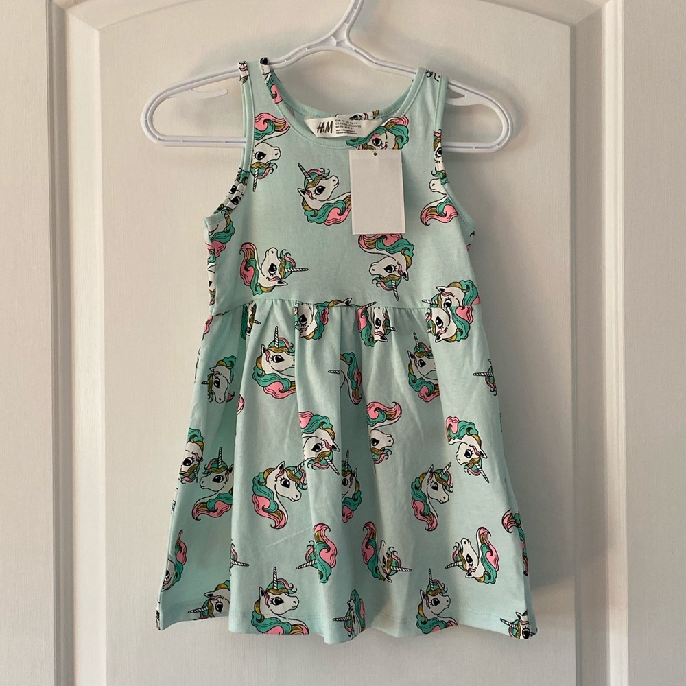 NEW unicorn dress size 1.5-2years